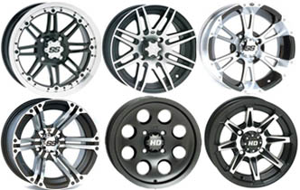 ITP ATV wheels, aluminum atv wheels, steel atv wheels